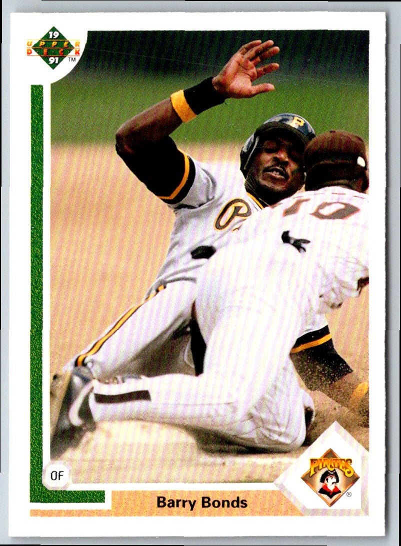 1990 Upper Deck Barry Bonds 227 Pittsburgh Pirates Baseball