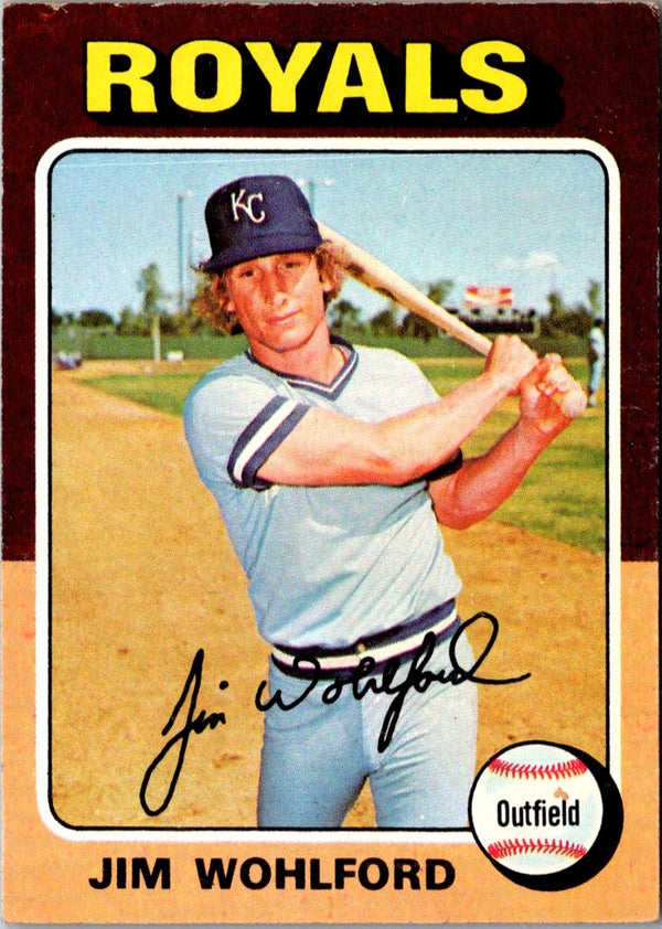 1975 Topps Jim Wohlford #144