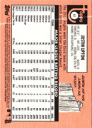 2018 Topps Heritage Justin Upton