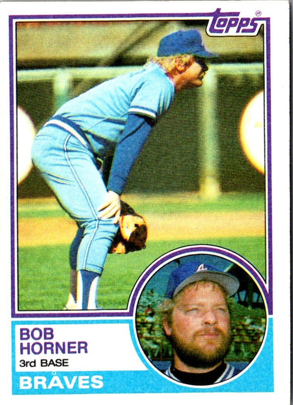 1983 Topps Bob Horner #50 NM-MT