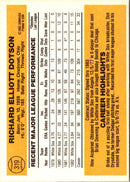 1983 Donruss Richard Dotson