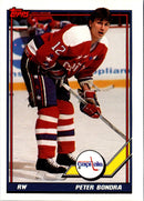 1991 Topps Peter Bondra