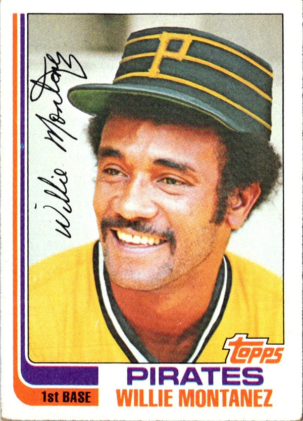 1982 Topps Willie Montanez #458