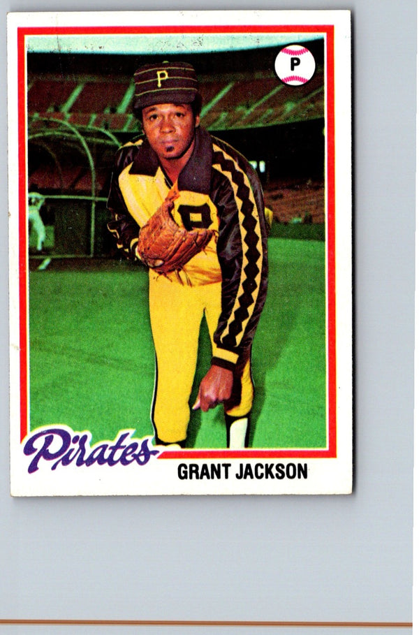 1978 Topps Grant Jackson #661
