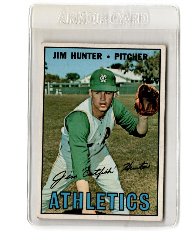 1967 Topps Jim Hunter #369 EX