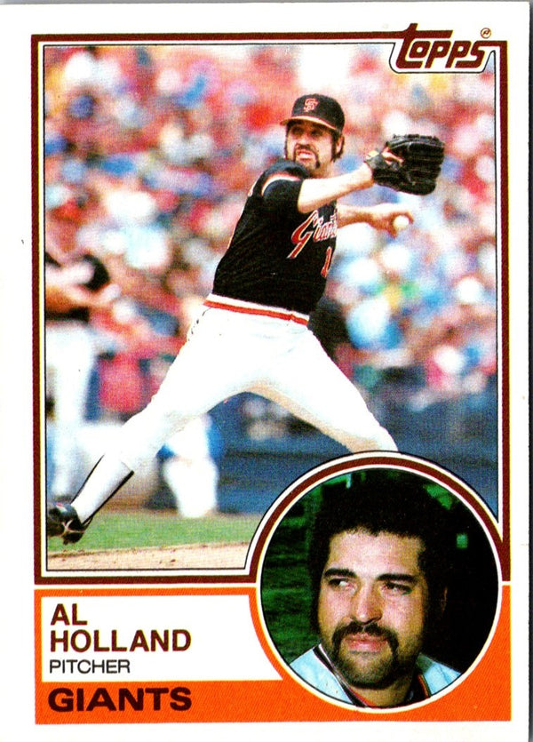 1983 Topps Al Holland #58 NM-MT