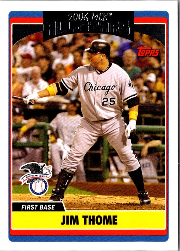 2006 Topps Updates & Highlights Jim Thome #UH262