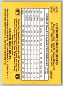 1983 Donruss Greg Gross