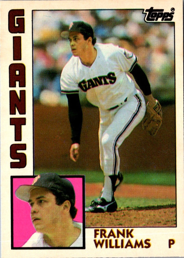 1984 Topps Traded Frank Williams #128T