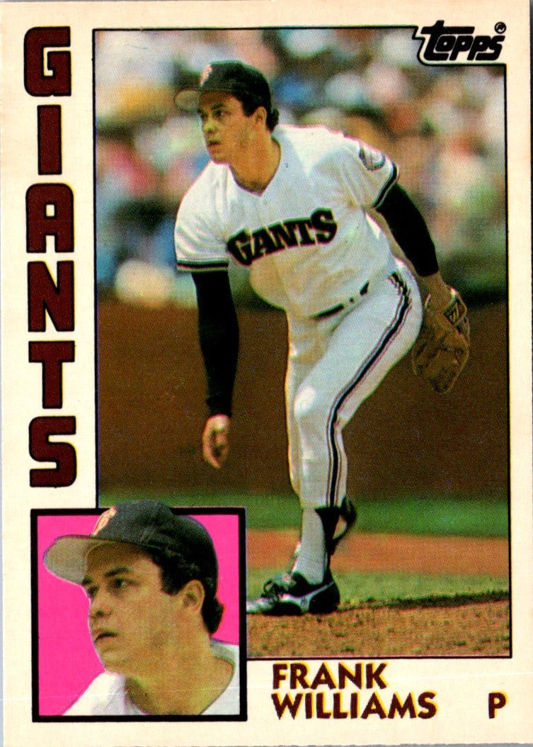 1984 Topps Traded Frank Williams