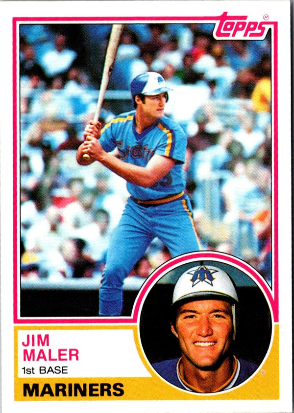 1983 Topps Jim Maler #54 Rookie NM-MT
