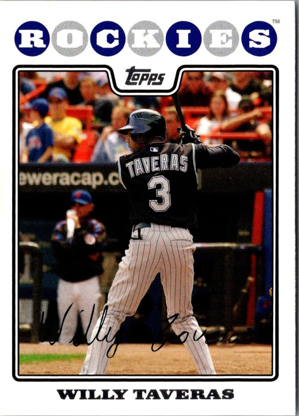 2008 Topps Willy Taveras #376