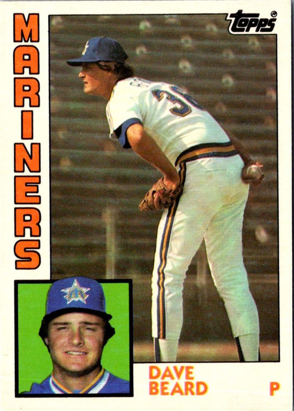 1984 Topps Traded Dave Beard #8T