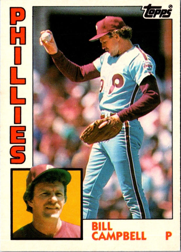 1984 Topps Traded Bill Campbell #22T