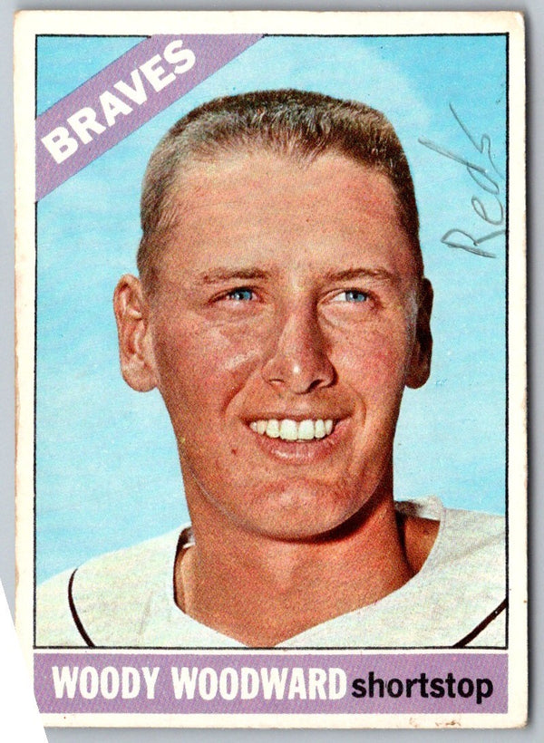 1966 Topps Woody Woodward #49