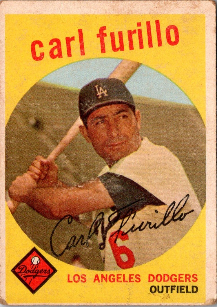 1959 Topps Carl Furillo