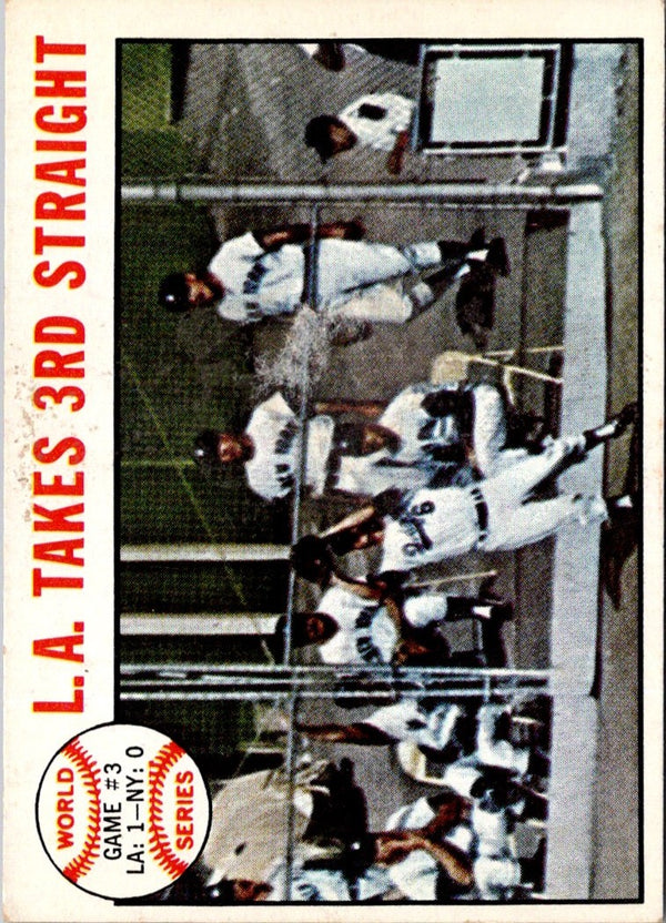 2013 Topps World Series Game 3-L.A. Takes 3rd Straight #138 EX