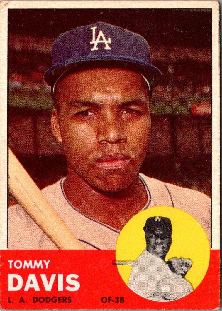 1963 Topps Tommy Davis
