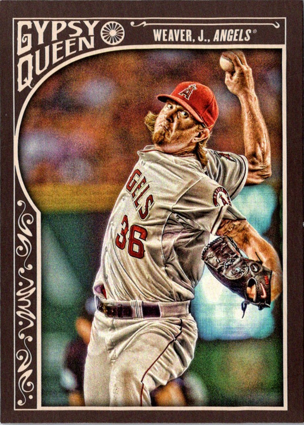 2015 Topps Gypsy Queen Jered Weaver #279