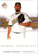 2008 SP Authentic Rookie Exclusives Fernando Hernandez