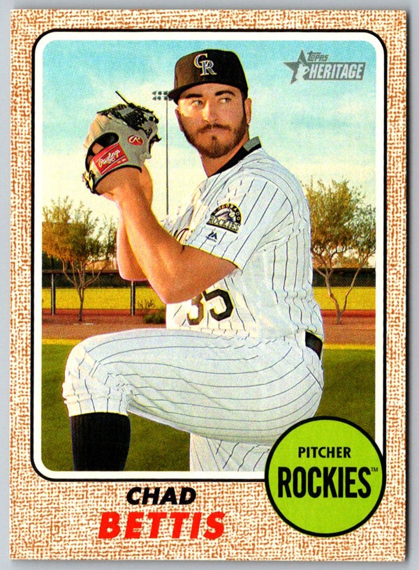2017 Topps Heritage Chad Bettis #169