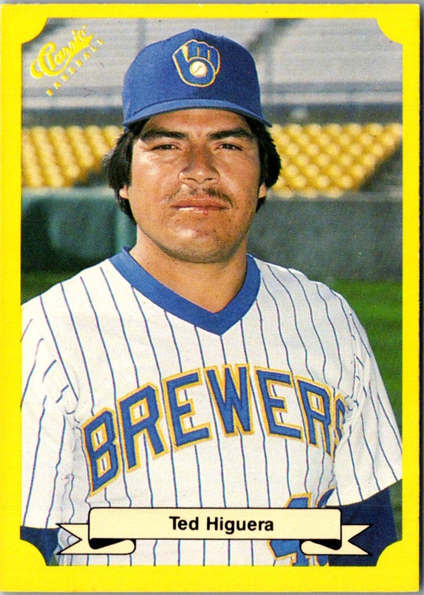 1987 Classic Update Yellow Ted Higuera #147