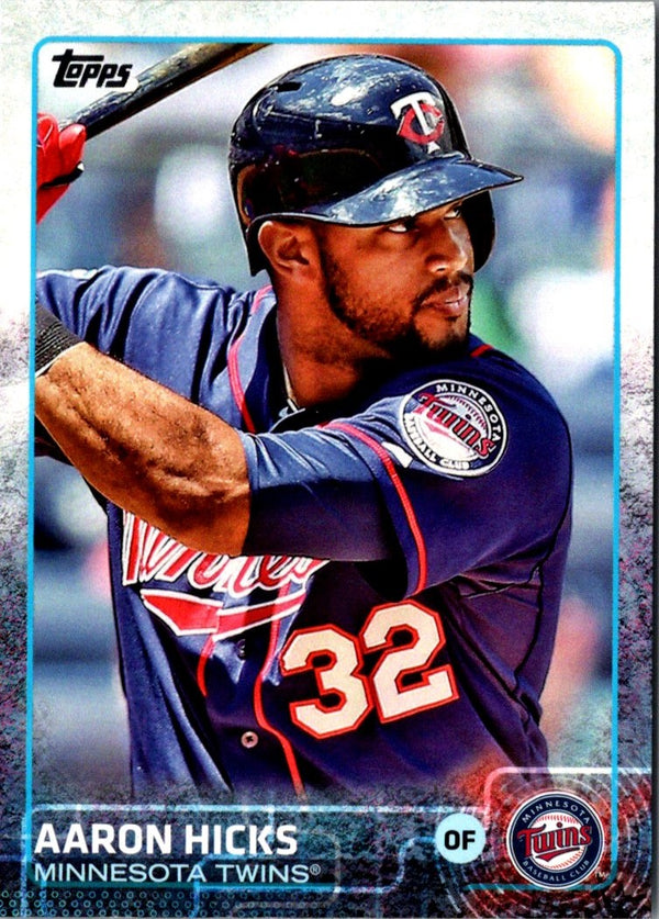2015 Topps Limited Aaron Hicks #457