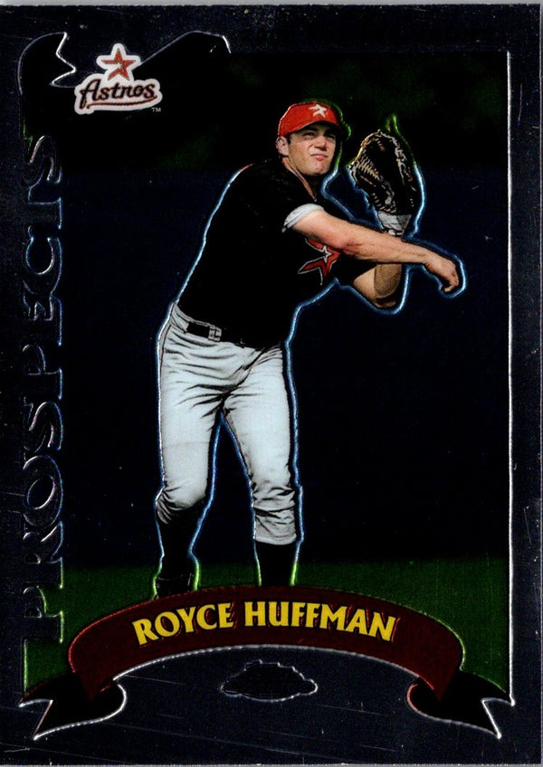 2002 Topps Royce Huffman #678 Rookie