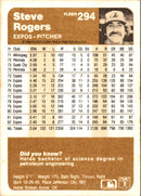 1983 Fleer Steve Rogers