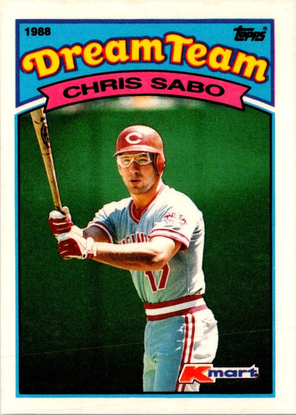 1989 Topps Kmart Dream Team Chris Sabo #3