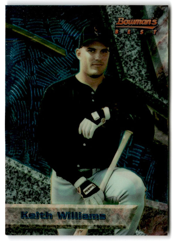 1994 Bowman's Best Keith Williams #80 Rookie