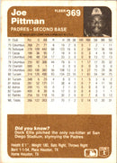 1983 Fleer Joe Pittman