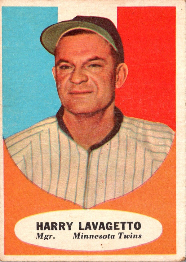 1961 Topps Harry Lavagetto #226 VG-EX