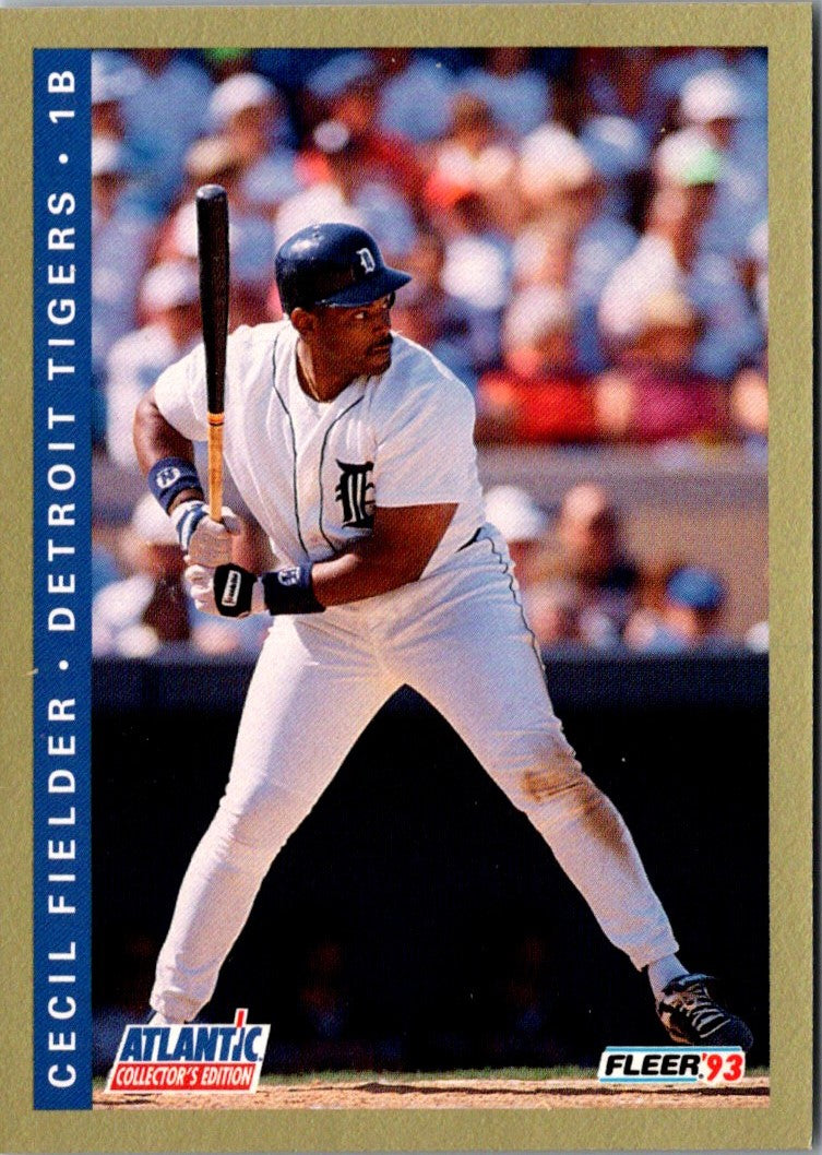 1993 Barry Colla Postcard Single - Cecil Fielder