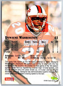 1995 Fleer DeWayne Washington