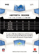 2008 Score Super Bowl XLIII Kenneth Moore