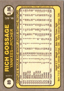 1981 Fleer Rich Gossage