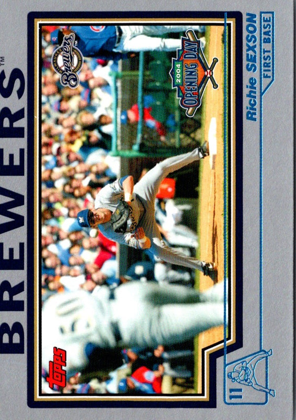 2003 Topps Opening Day Richie Sexson #16