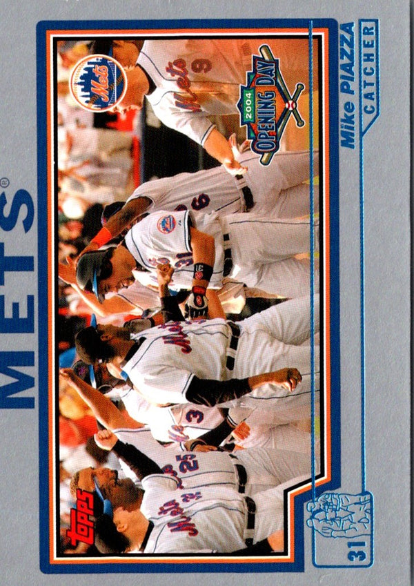 2004 Topps Opening Day Mike Piazza #15