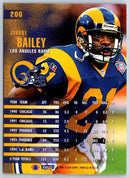 1995 Fleer Johnny Bailey
