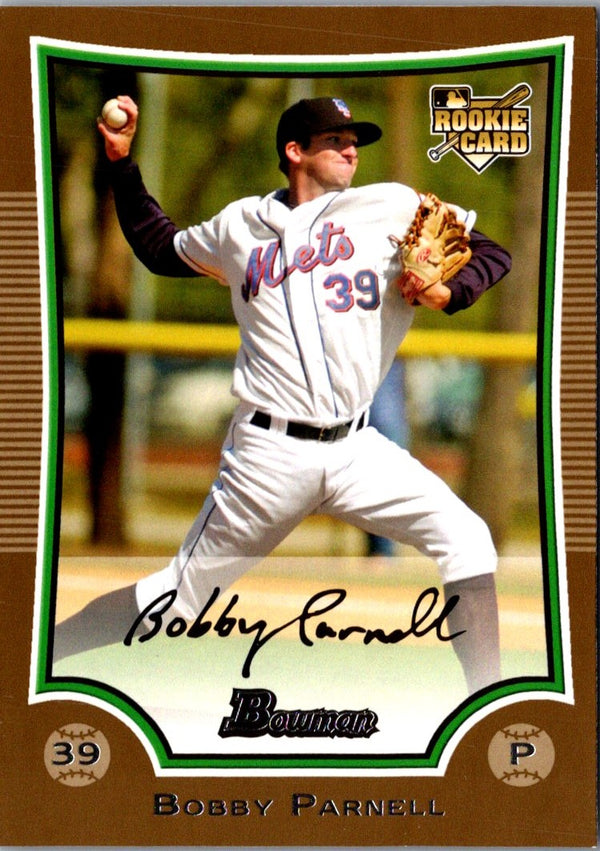 2009 Bowman Bobby Parnell #211 Rookie