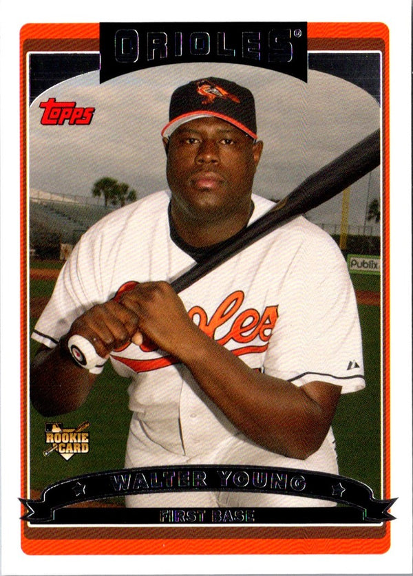 2006 Topps Walter Young #8