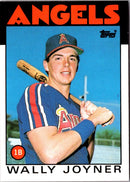 1986 Topps Traded Wally Joyner