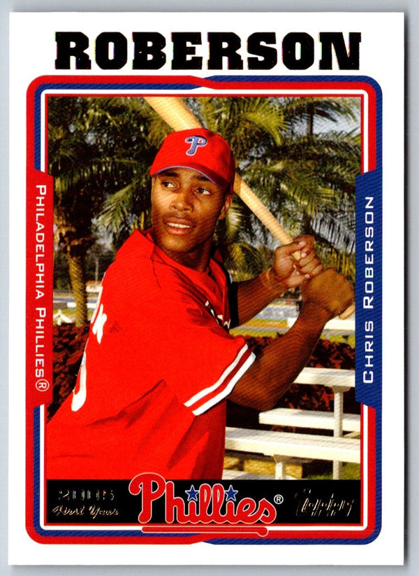 2005 Topps Chris Roberson #312 Rookie