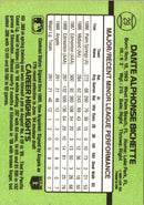1989 Donruss The Rookies Dante Bichette