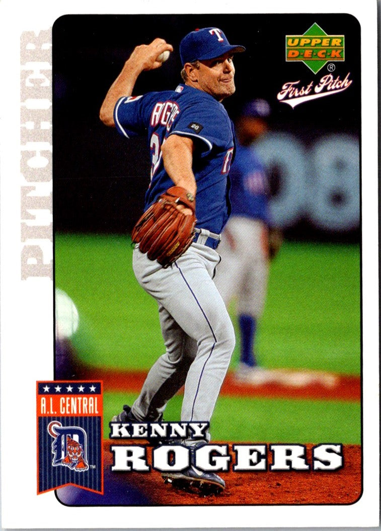 2006 Upper Deck First Pitch Kenny Rogers