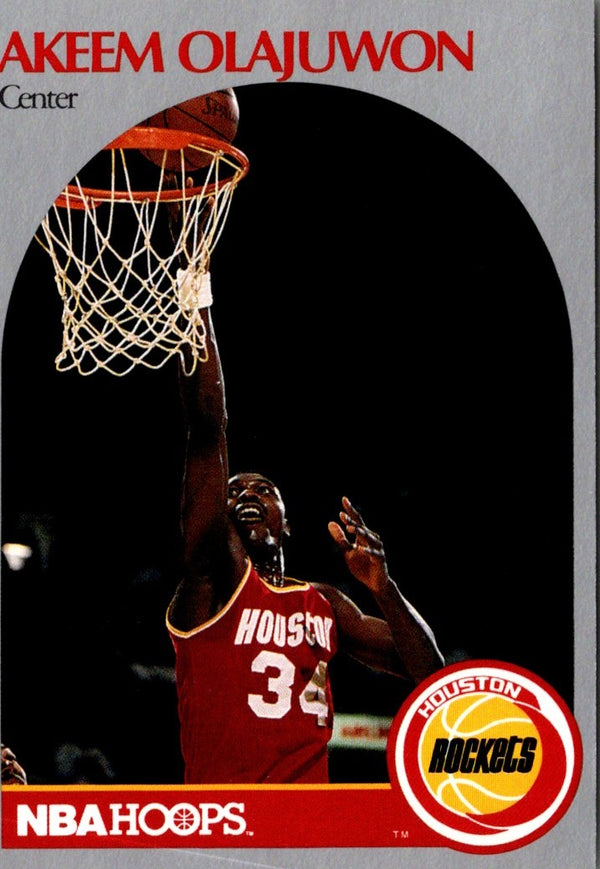 1990 Hoops Akeem Olajuwon #127