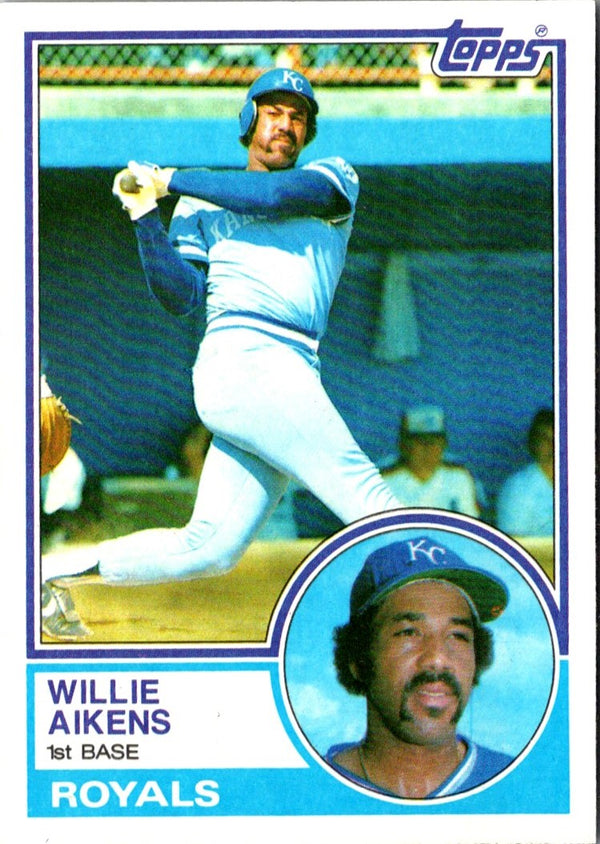 1983 Topps Willie Aikens #136 NM-MT