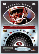 1997 Pinnacle Certified NFL Terrell Owens