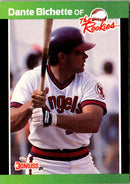 1989 Donruss The Rookies Dante Bichette
